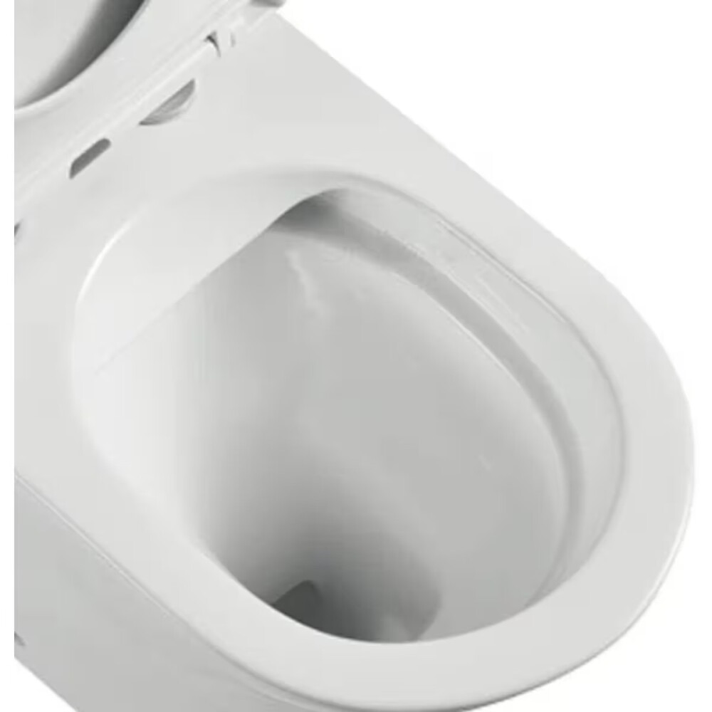 Inodoro largo con mochila Mirage Blanco Inodoro Largo Con Mochila Mirage Blanco