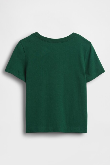 Remera Logo Gap Disney Toddler Niño Evergreen Glamour