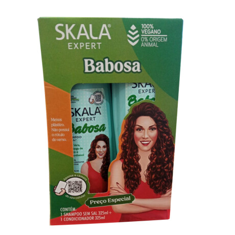 Shampoo + Acondicionador SKALA KIT Pack X2 325Ml Aloe Vera