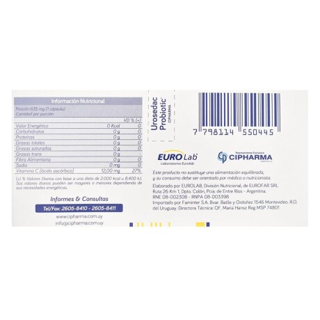 Urosedac Probiotic X32 Cápsulas Urosedac Probiotic X32 Cápsulas