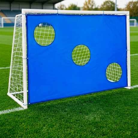 Arco De Fútbol De Hierro + Red + Entrenador 130x60cm Dep009001