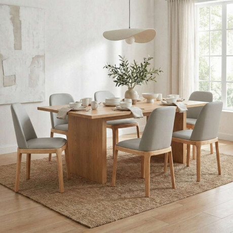 Silla de comedor de madera estilo escandinavo Brisa