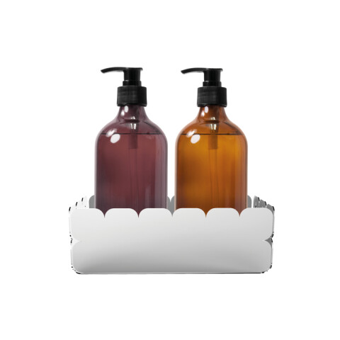 Organizador rectangular en acero inoxidable, modelo LUCE -TRAMONTINA TF0003