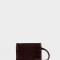 Billetera Billetera Efecto Croco Burgundy - Rojo Medio