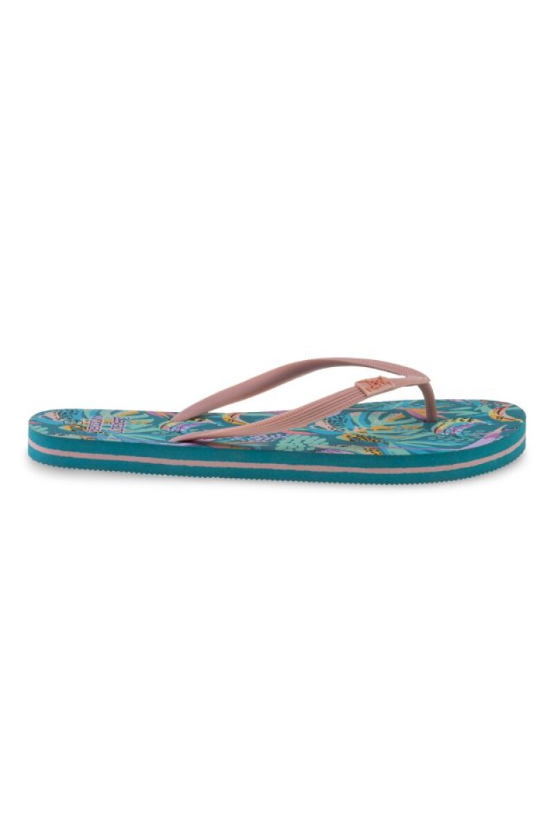OJOTA CON DISEÑO TROPICAL - Rosa 