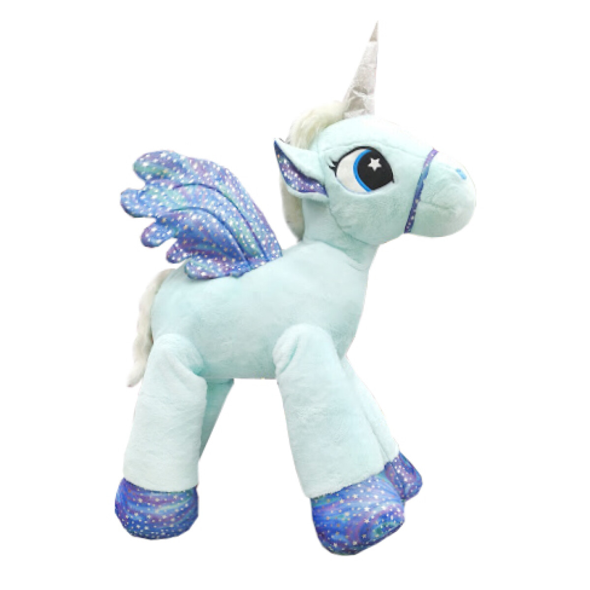 Unicornio De Peluche - Turquesa 