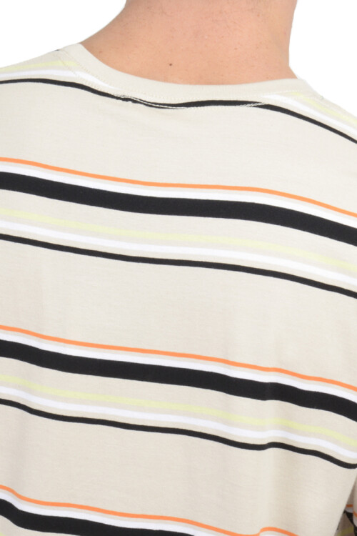 Remera O'Neill Stripe Beige Remera O'Neill Stripe Beige