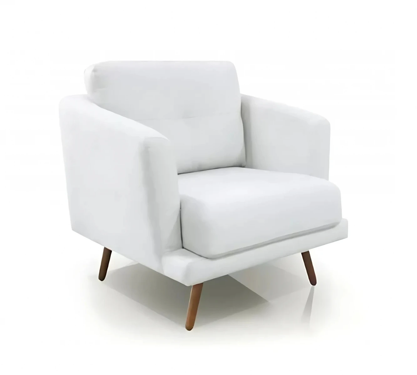 Sillon Poltrona 1 Cuerpo Triunfo - Gris 