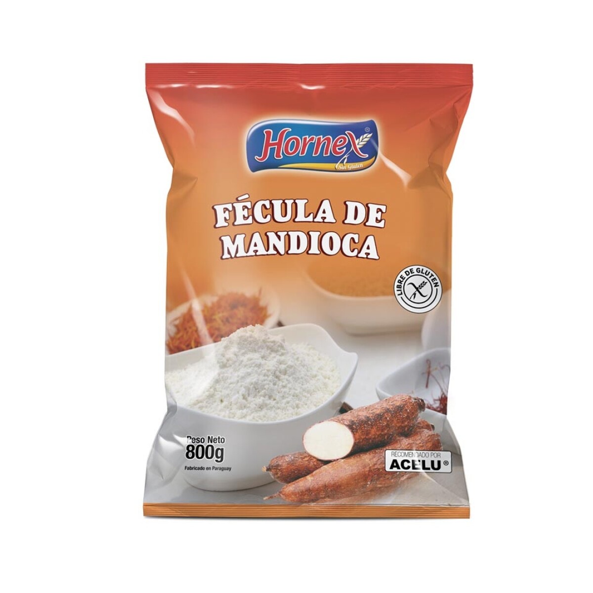 FECULA DE MANDIOCA HORNEX 800G 