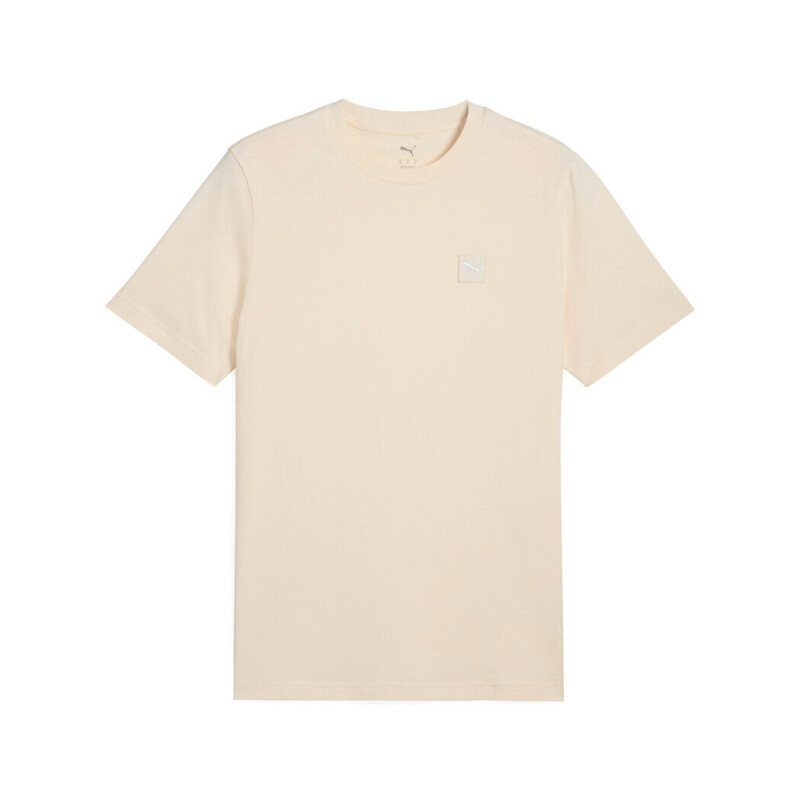 Remera Essentials Elevated Tee de Hombre Crema