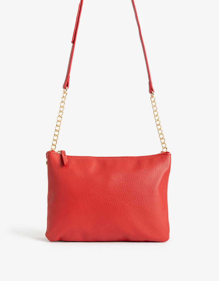 Bandoleras Moda Bandolera Doble Fuelle - Rojo Labial