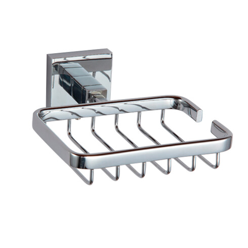 JABONERA METALICA DE PARED BRILLANTE MANCHESTER CROMO CROMO