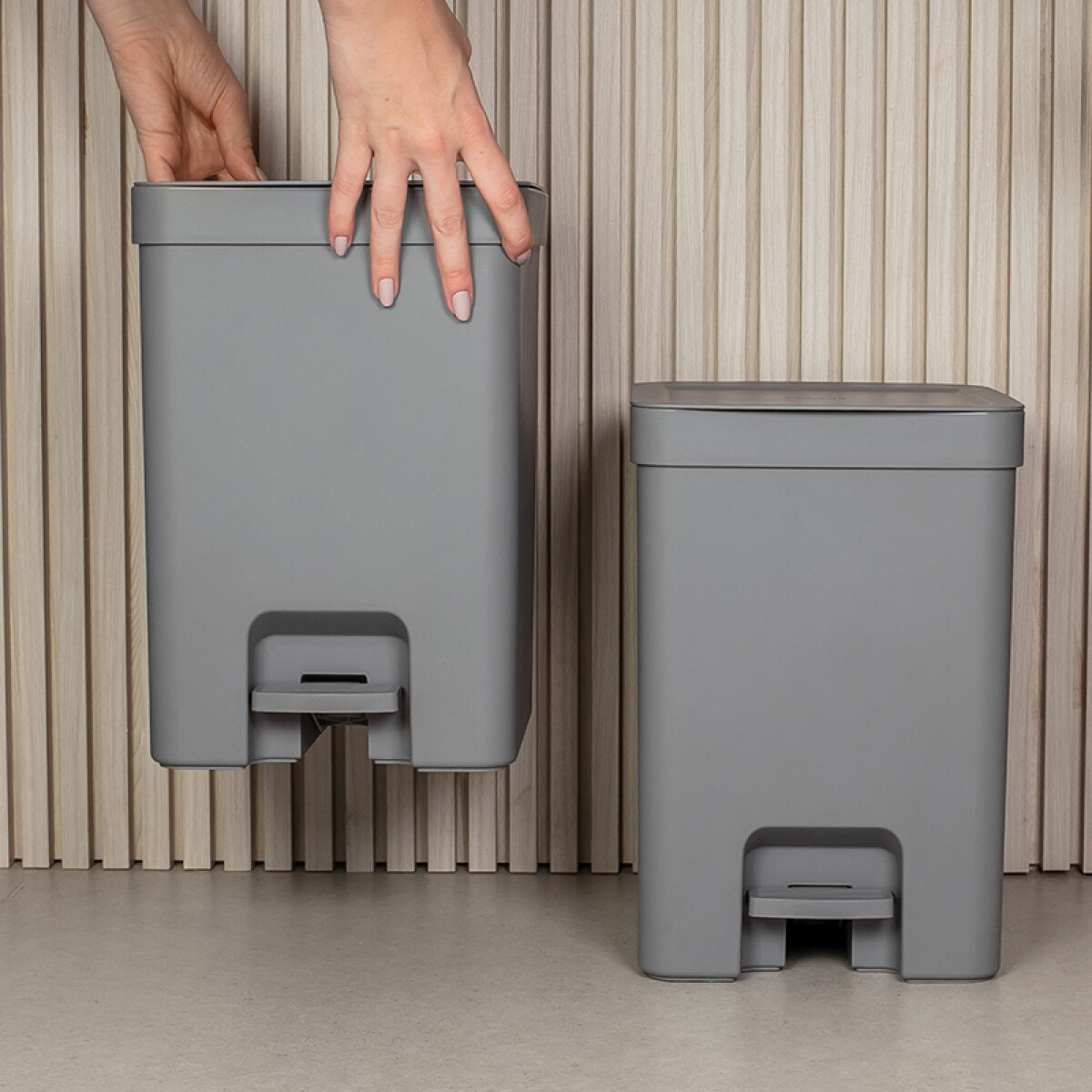 Papelera 12L - Gris 