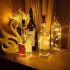 Set Luces Led Guirnalda 2 Metros X10 Corcho Botella Vino Set Luces Led Guirnalda 2 Metros X10 Corcho Botella Vino