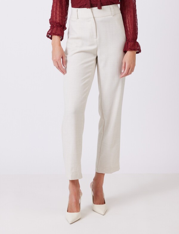 Pantalon Sastrero BEIGE CLARO
