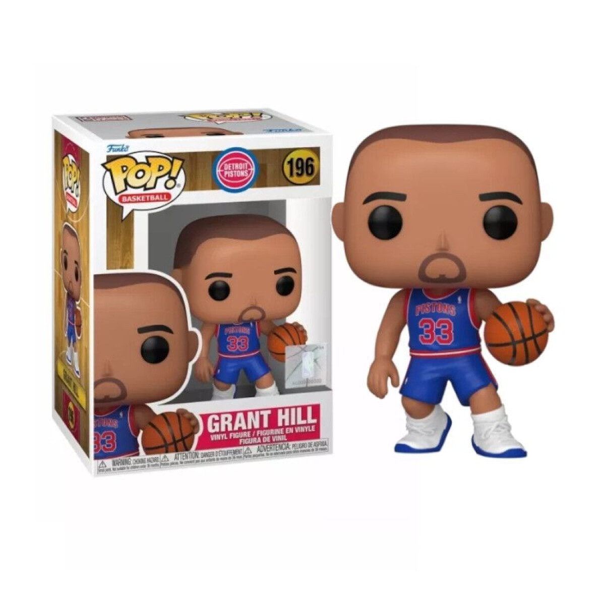 Grant Hill • Detroit Pistons - 196 