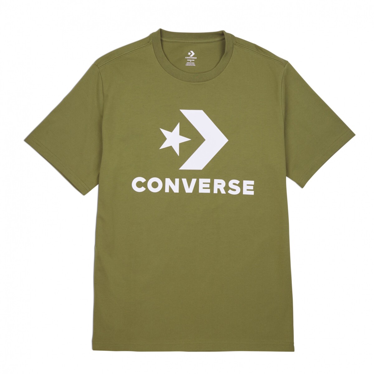 Remera de Hombre Converse - All Star Chevron Converse - Verde Oliva 