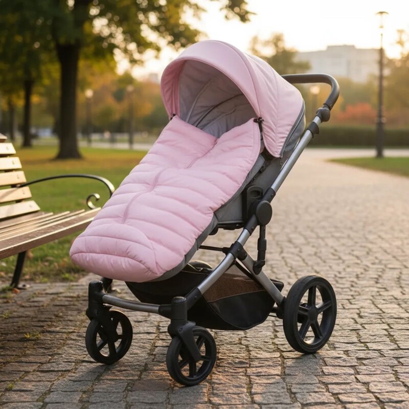 Sobre Cobertor Bebédue Para Coche Cadi Rosa