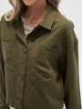 Chaqueta Minara Verde Oliva Oscuro