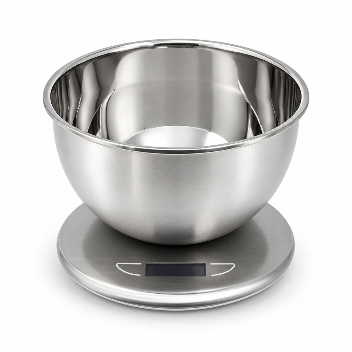 Balanza De Cocina Digital Con Bowl De Acero Hts - Plateado 