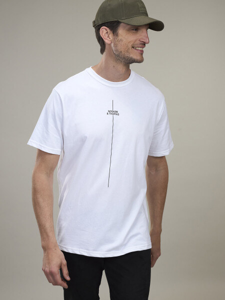 T-SHIRT LINE BLANCO