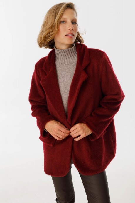 Campera Cozy Bordeaux