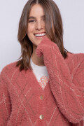 CARDIGAN LIVIA Rosa Cuarzo