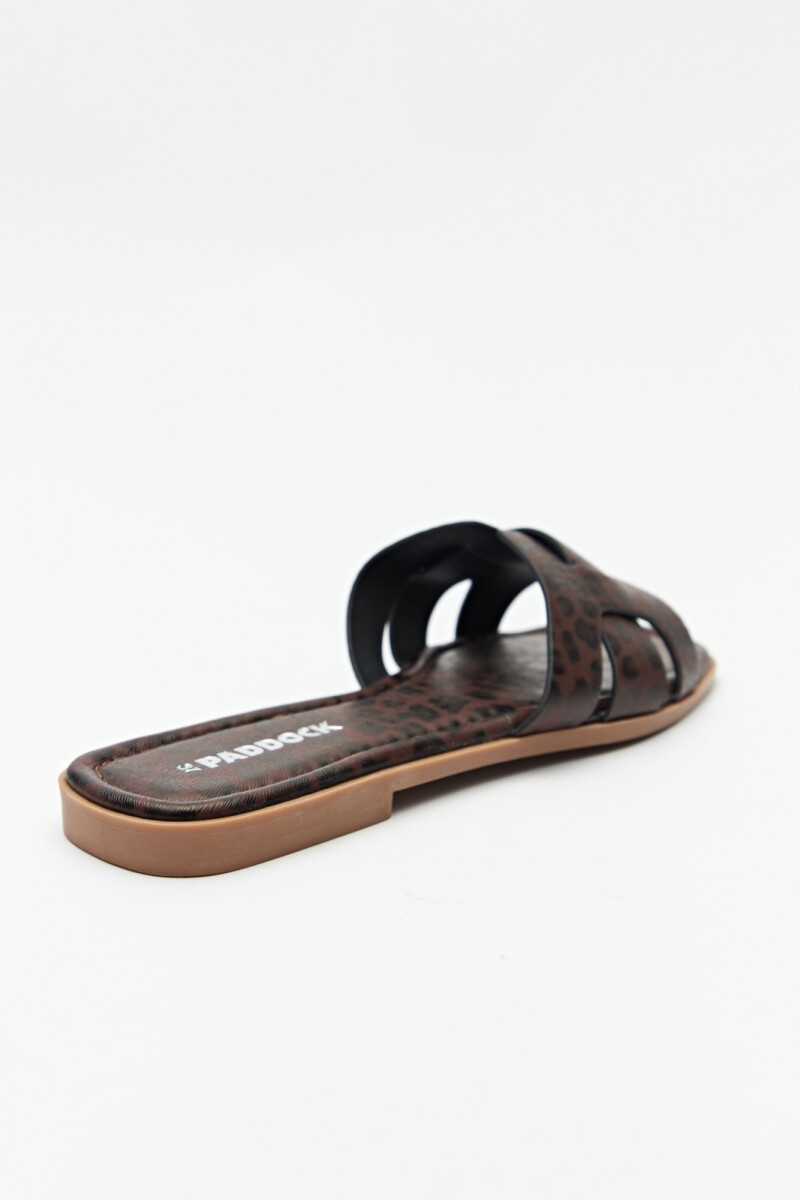 SANDALIA RAPS Animal Print