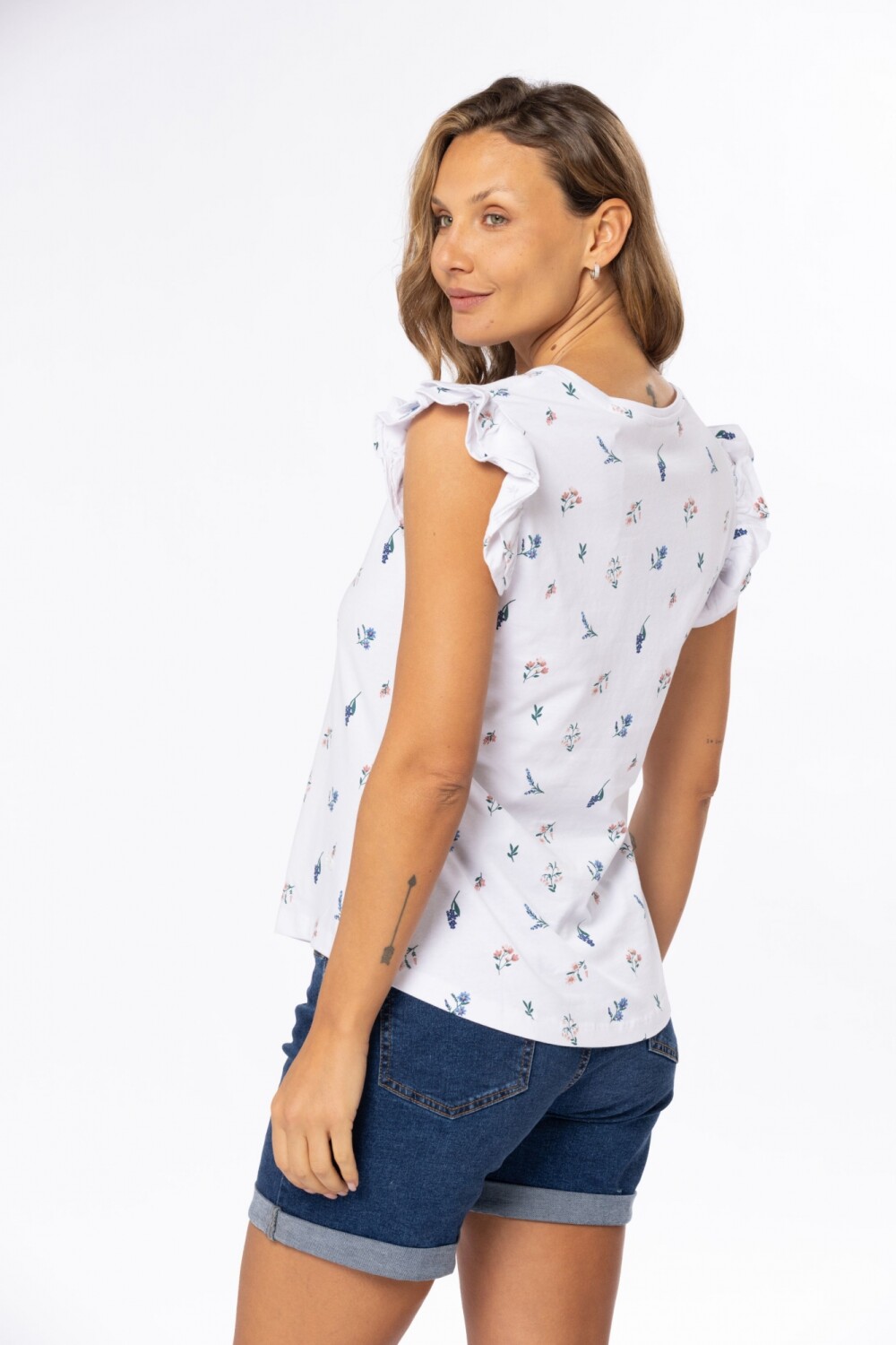 REMERA ESTAMPADA Blanco