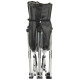 Catre plegable reforzado 160 kg + Bolso camping GRIS