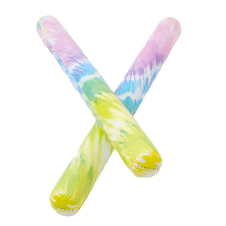 Inflable Noodles Sunny Life X2 Modelo Tie Dye Sorbet Multicolor