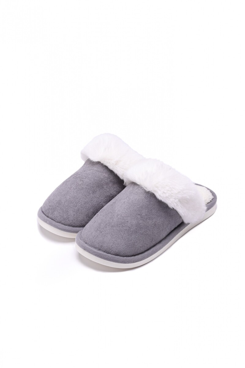 Pantuflas Karin - Gris 