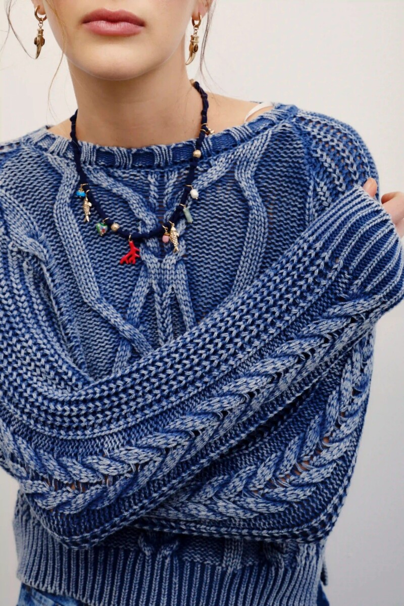 SWEATER WASH Azul