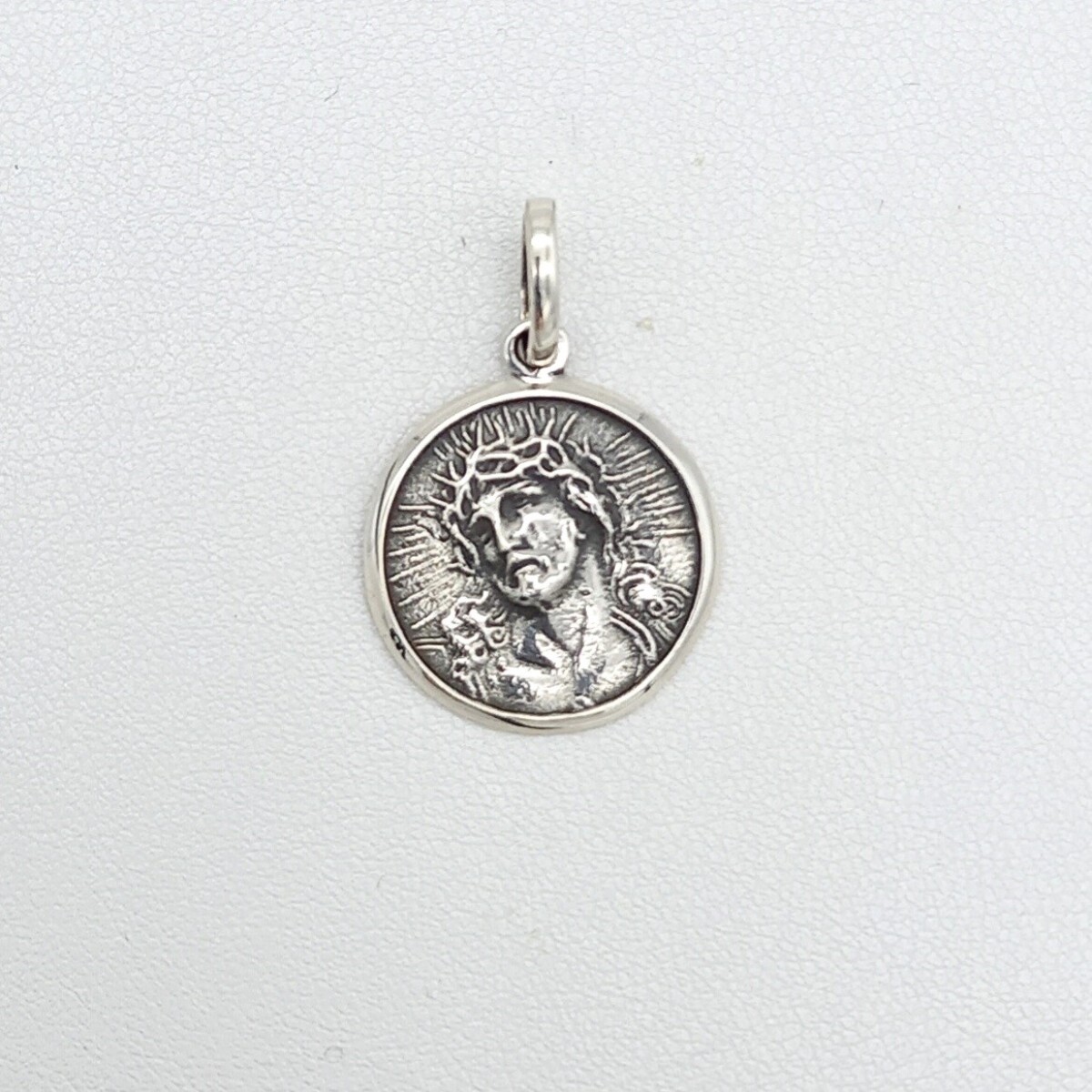 Medalla de plata 925, ECCE HOMO. 
