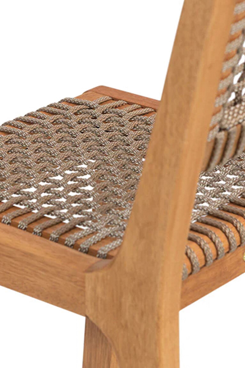 TRACO BANQUETA BANQUETA ALTA TRACO CUERDA RAMI 40x46x106/75CM JATOBA