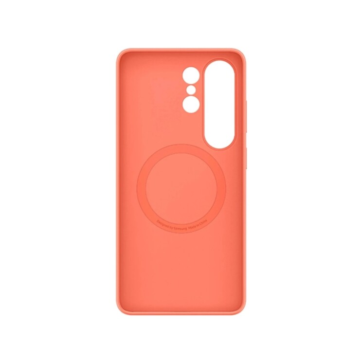 Funda Samsung Silicone Magnet para Galaxy S26 Ultra Coralred