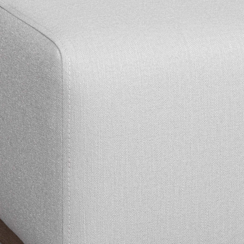 PIE DE CAMA MADERA GRIS BURDEOS