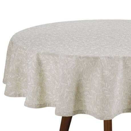 Mantel Redondo Lino Clean Dohler 200 cm Pauline