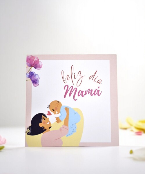 Tarjeta día de la madre 10x10 DISEÑO 3