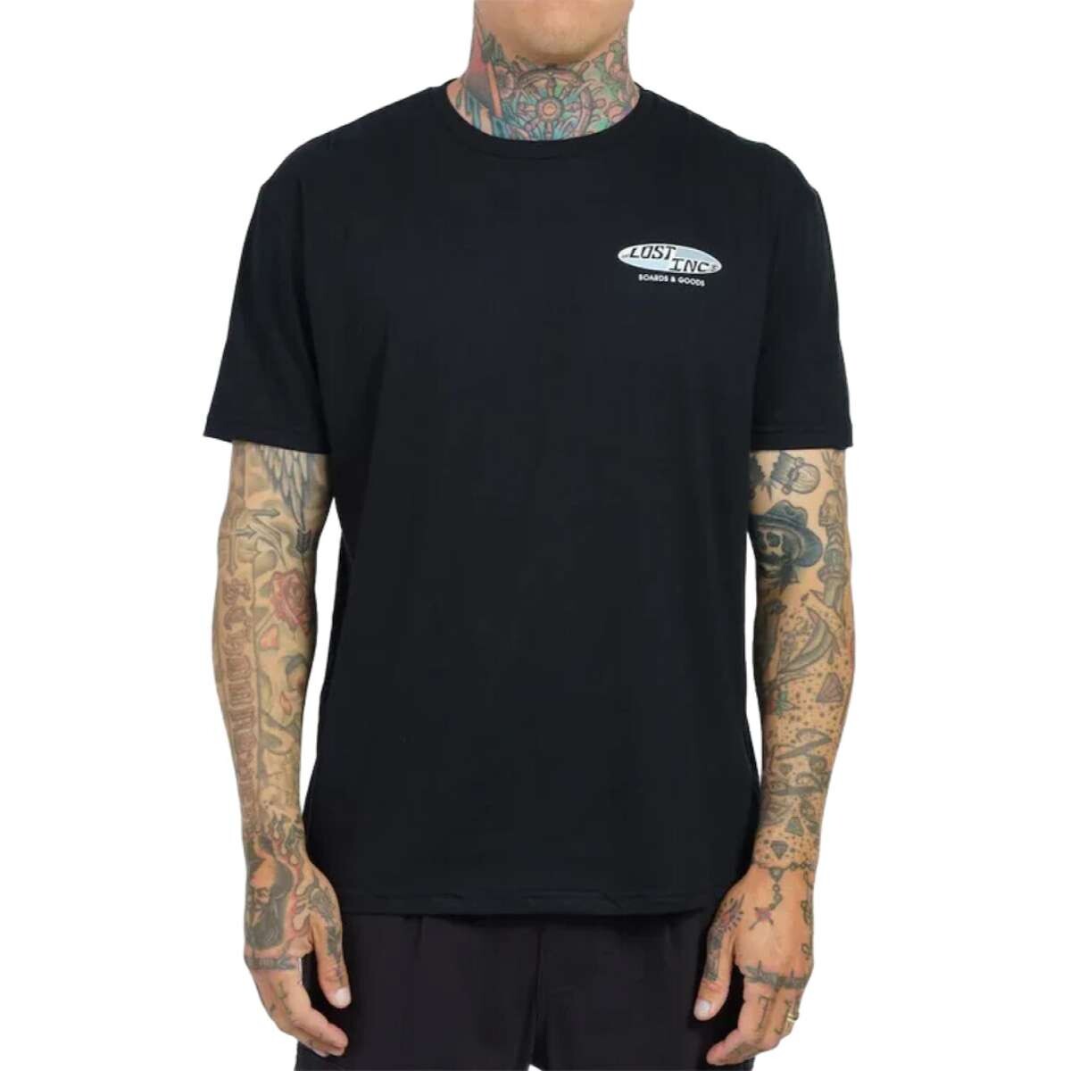 Remera Lost Free Spirit - Negro 