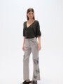 Pantalon Zeballa Gris Claro
