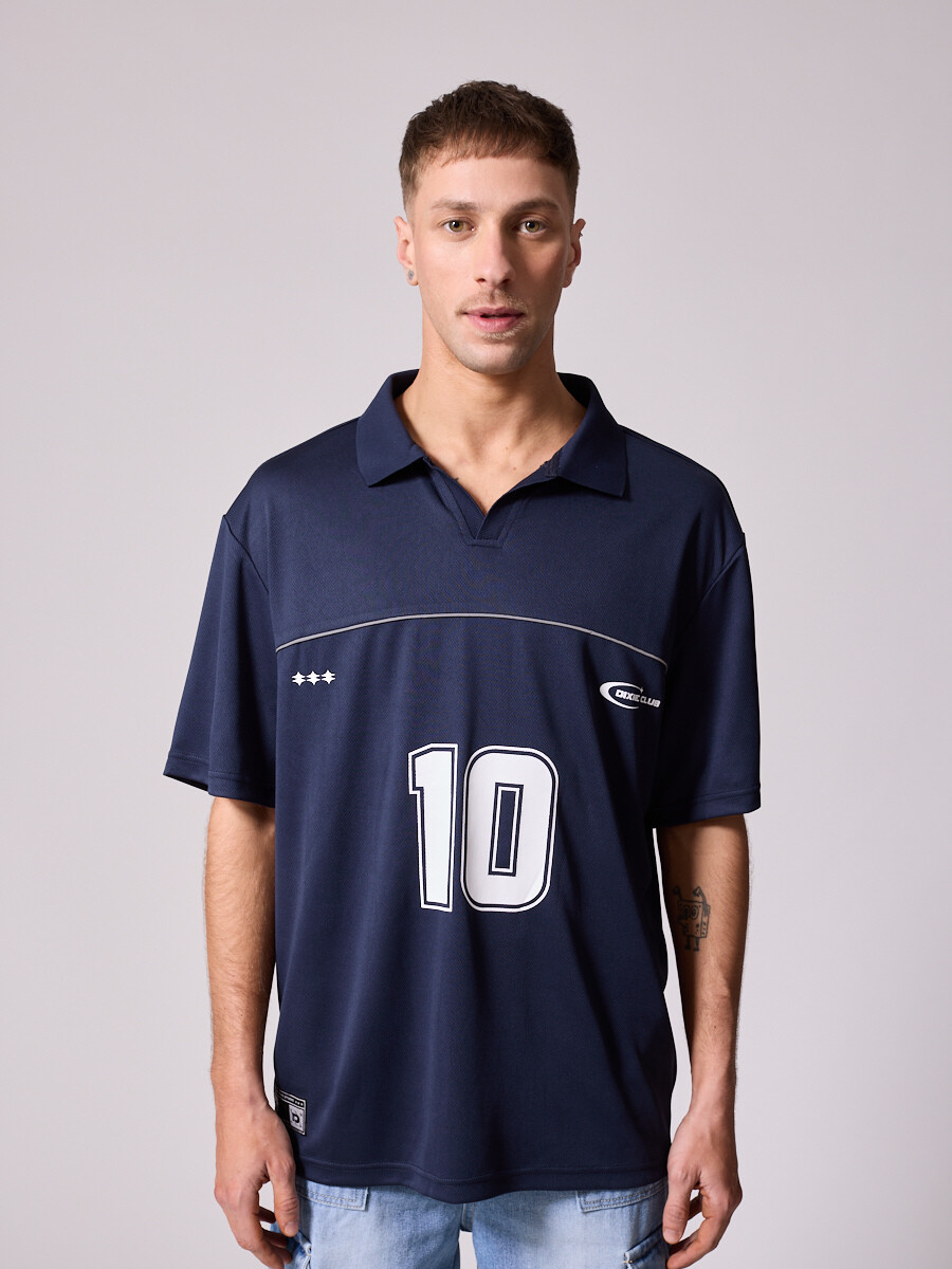 T-SHIRT ROLEN DIXIE - Azul 