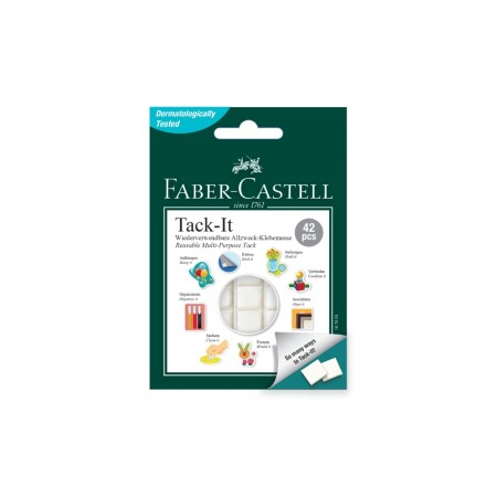 TACK-IT FABER CASTELL 30G 42PZAS Sin color