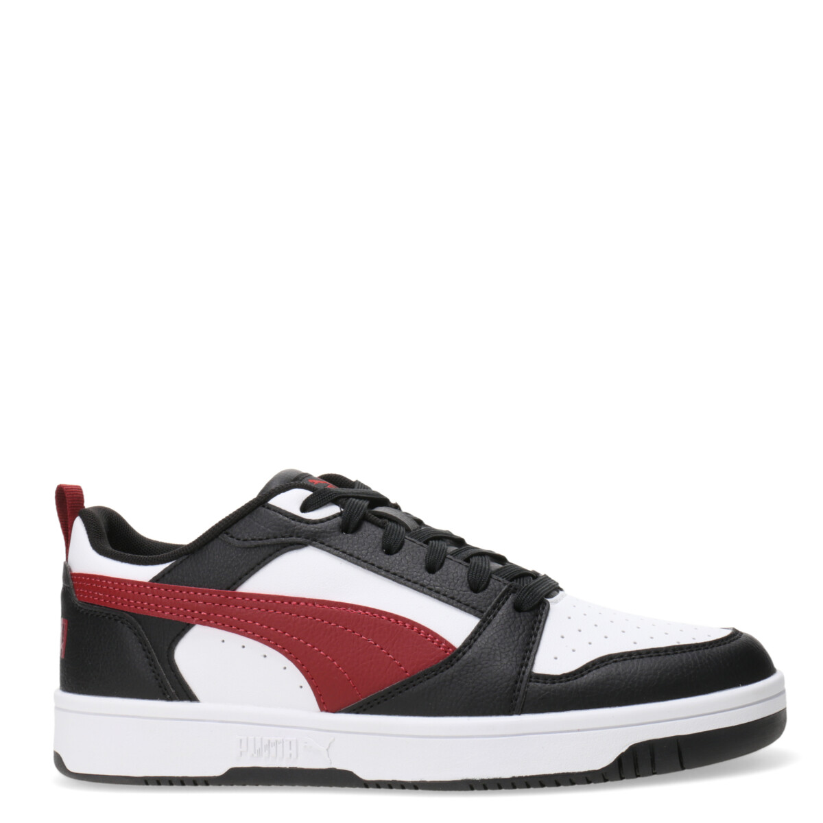 Championes de Hombre Puma Rebound V6 Low Puma - Blanco - Negro - Rojo 