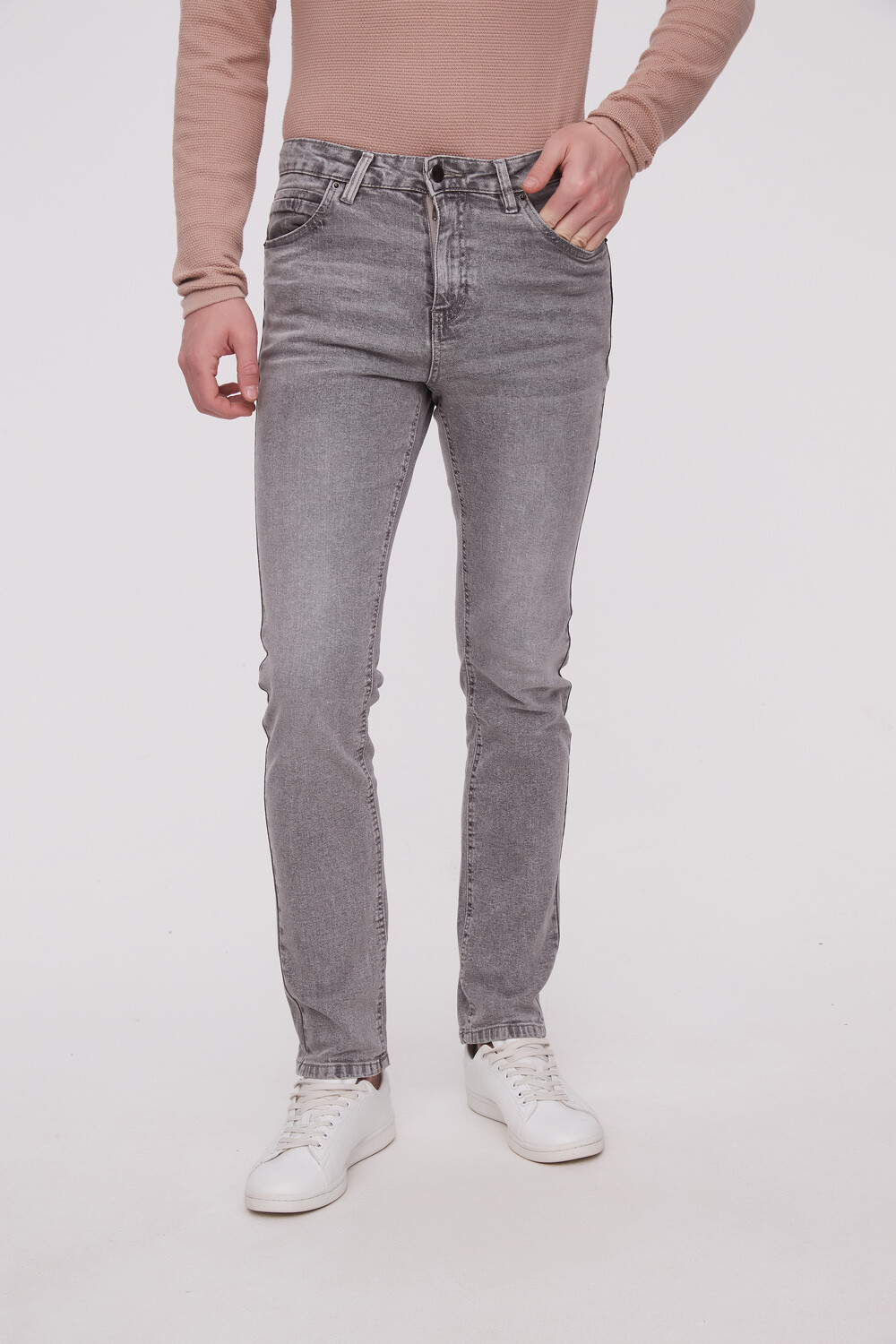 Pantalon Kunming Gris Claro