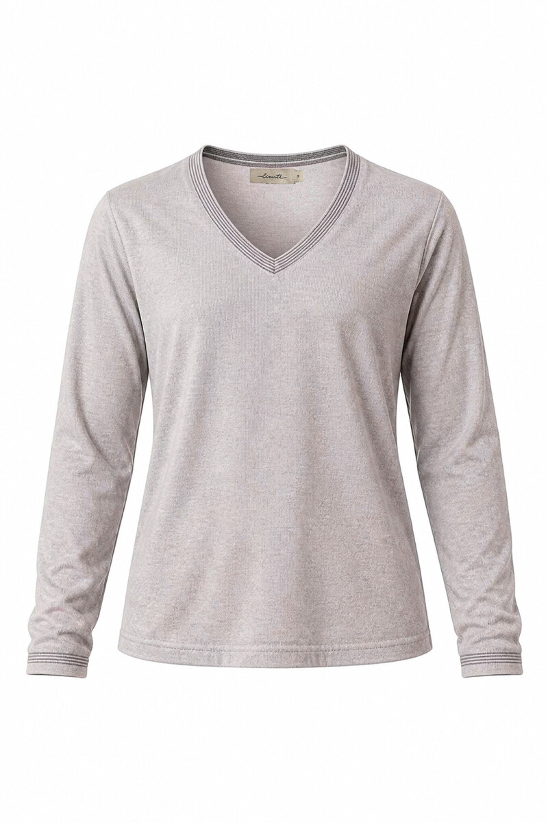 REMERA QUINTO M/L BEIGE