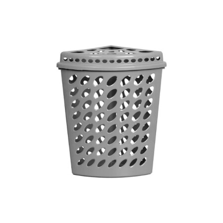 CESTO ROPA TRIANGULAR PLASNEW 43.7LTS GRIS CESTO ROPA TRIANGULAR PLASNEW 43.7LTS GRIS
