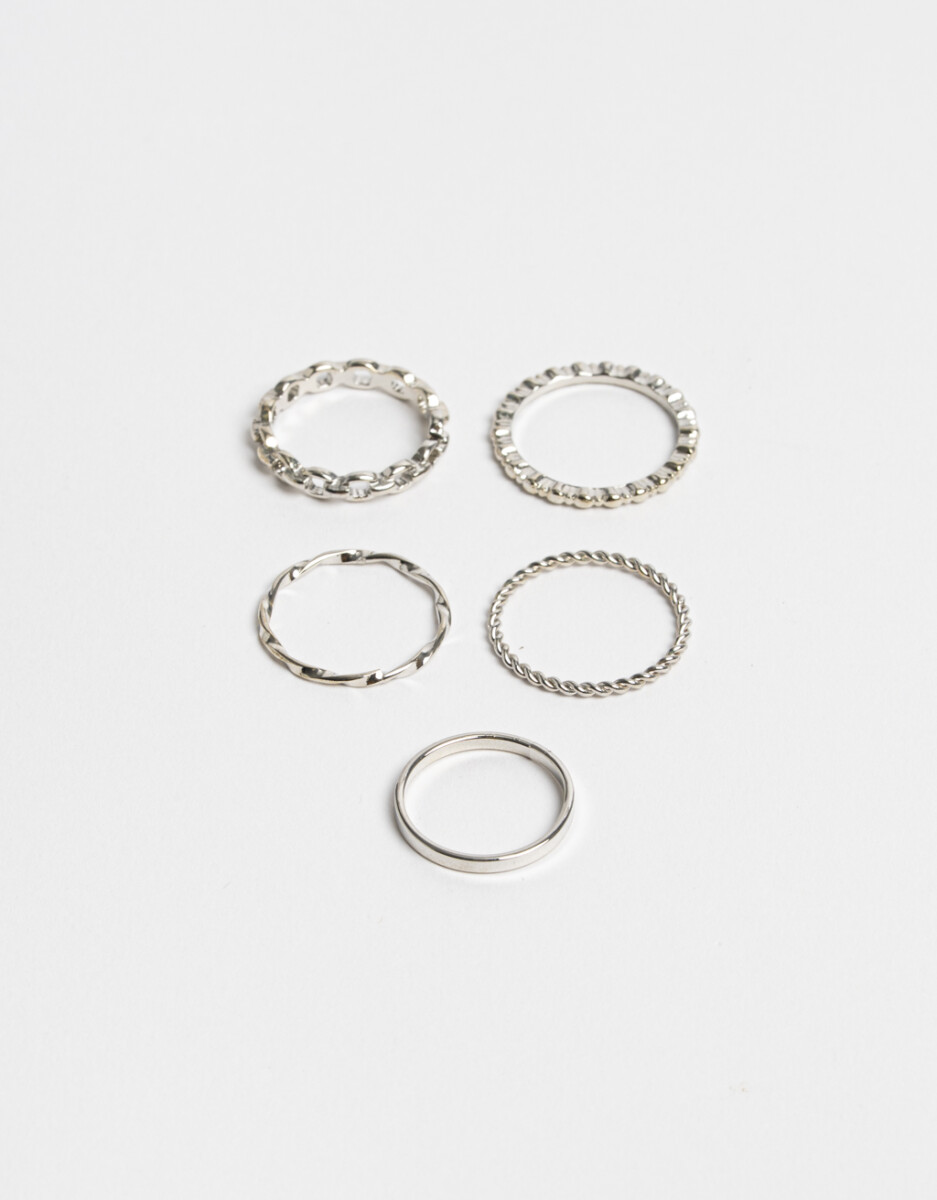 Anillos Sets De Metal 