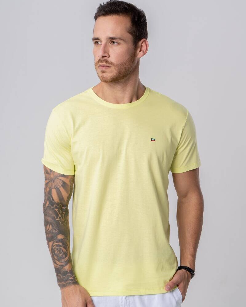 REMERA AMARILLO FLUOR