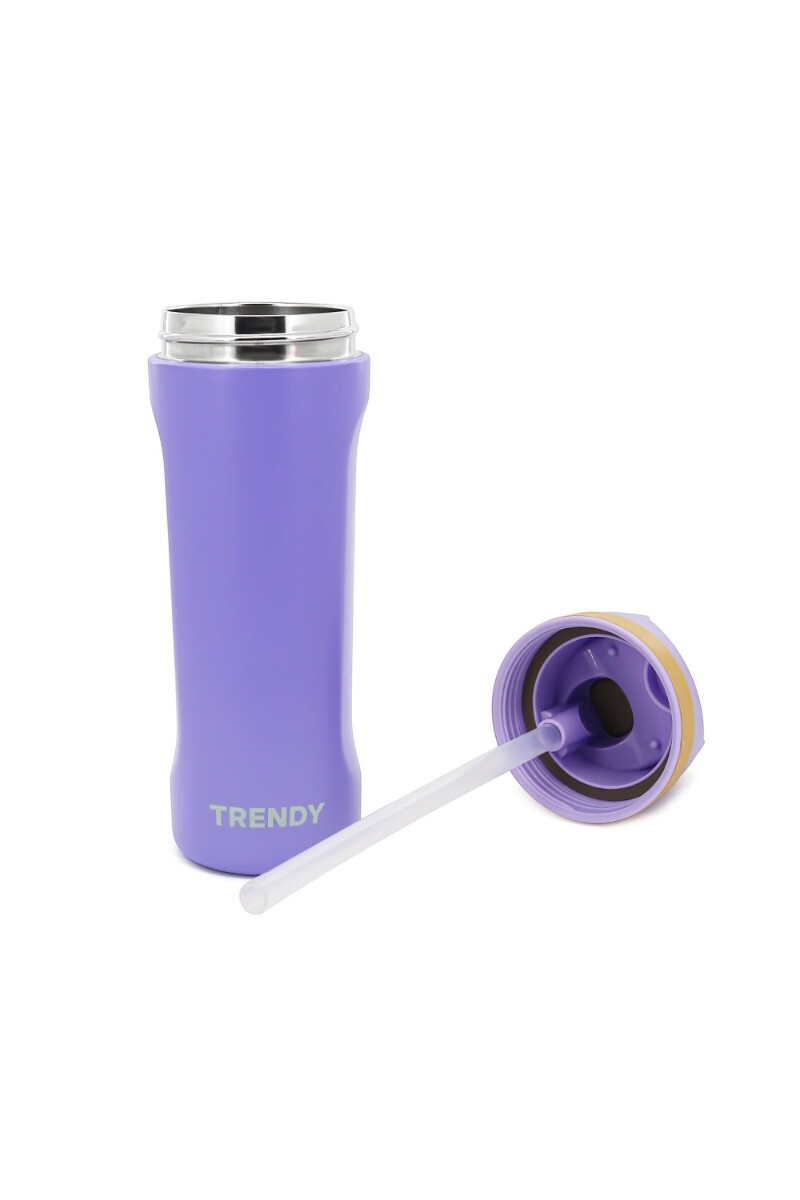 Botella Termica Trendy 600 ML Lila